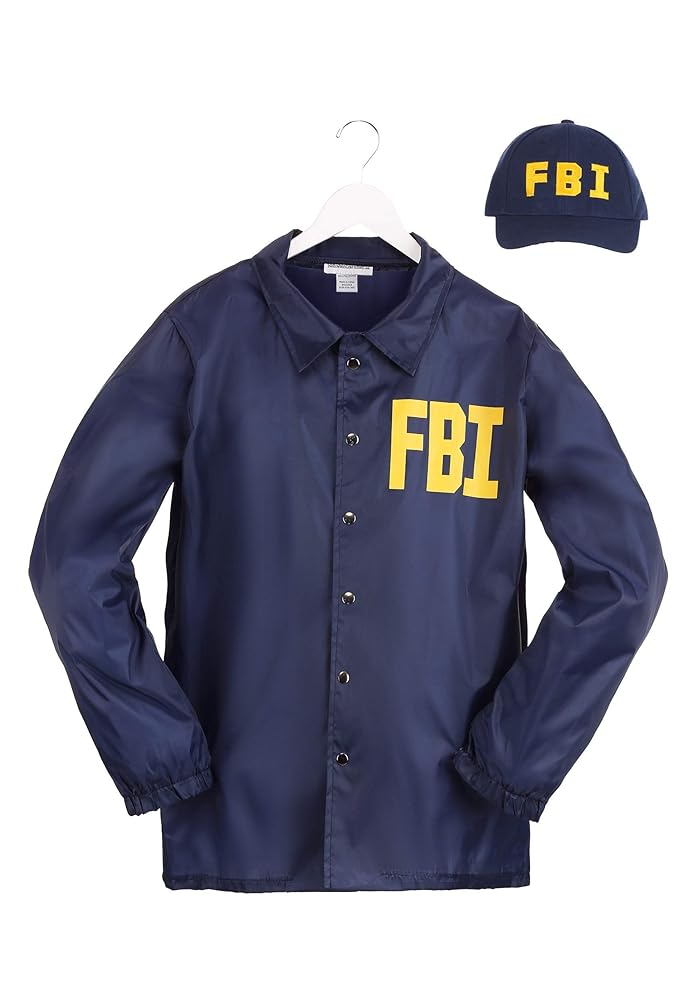 Amazon.com: Fun Costumes Mens Plus Size FBI Set Agent for